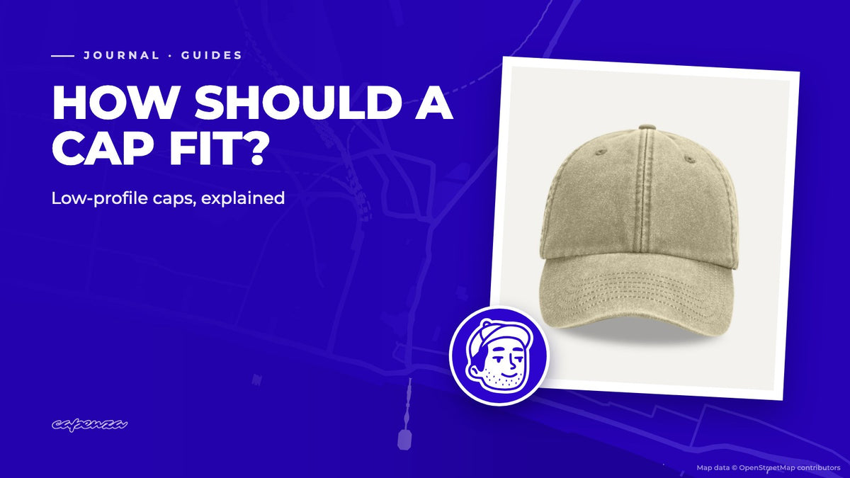 How should a cap fit? The Capenza Essential Cap in Vintage Stone with Preston from the Capenza crew