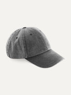 Essential Cap in Vintage Black, side view