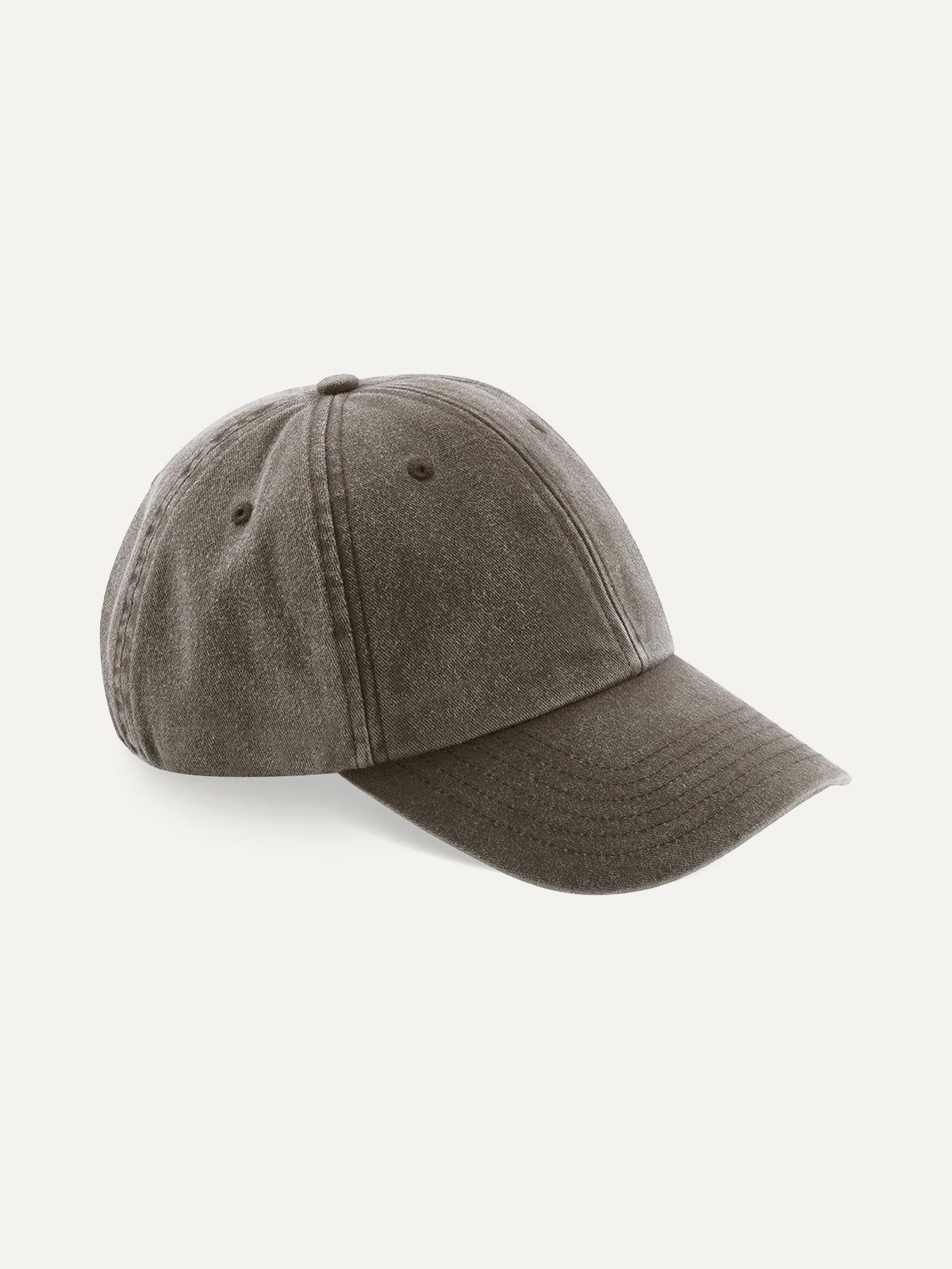 Essential Cap in Vintage Brown, side view