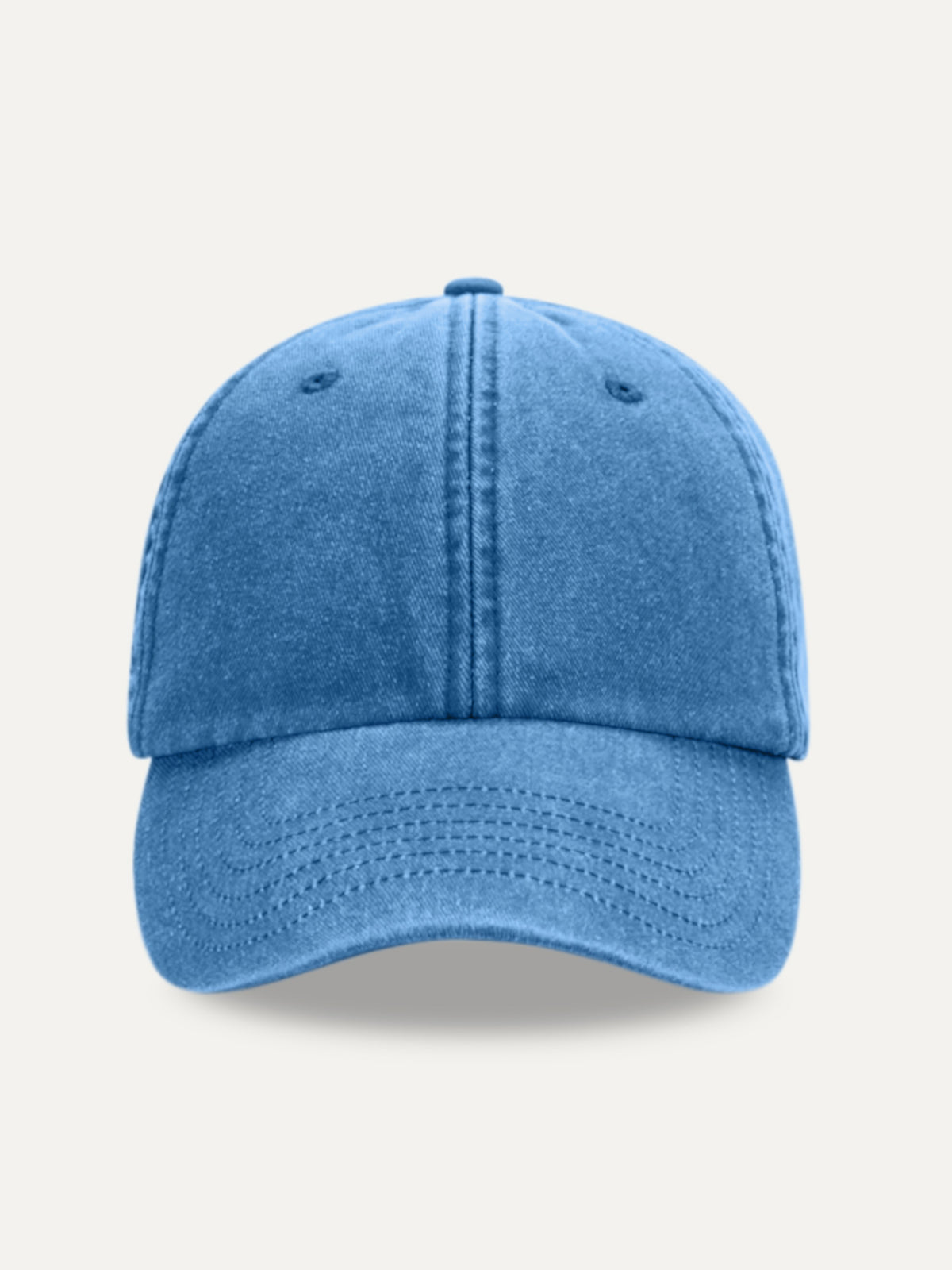 Essential Cap in Cornflower, front view