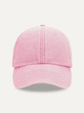 Essential Cap in Vintage Dusky Pink, front view