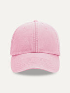 Essential Cap in Vintage Dusky Pink, front view