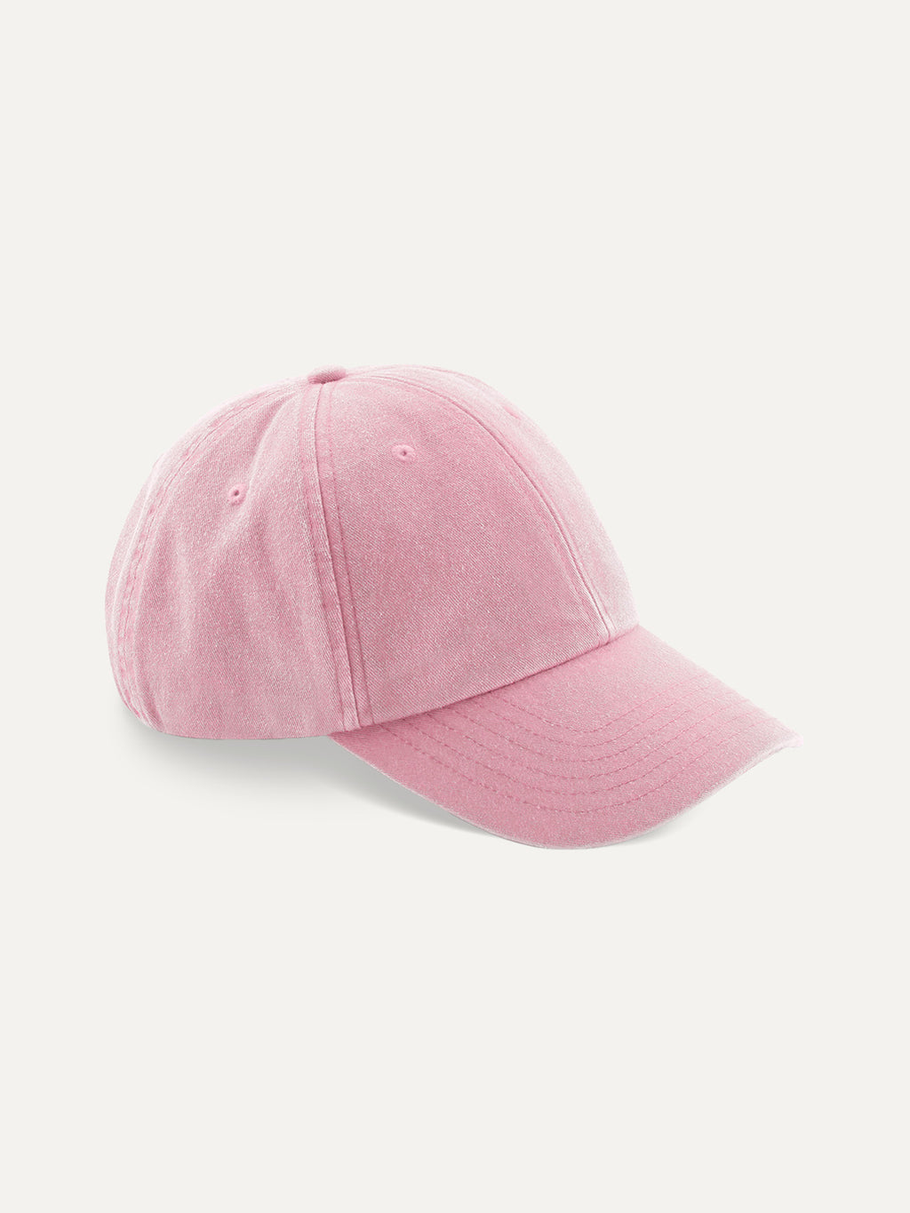 Essential Cap in Vintage Dusky Pink, side view