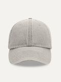 Essential Cap in Vintage Grey, front view