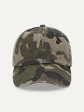 Essential Cap in Vintage Camo, side view