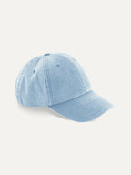 Essential Cap in Light Blue, side view