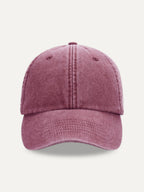 Essential Cap in Vintage Red, front view