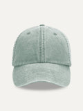 Essential Cap in Vintage Sage Green, front view
