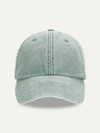 Essential Cap in Vintage Sage Green, front view