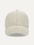 Essential Cap in Vintage Sand, front view