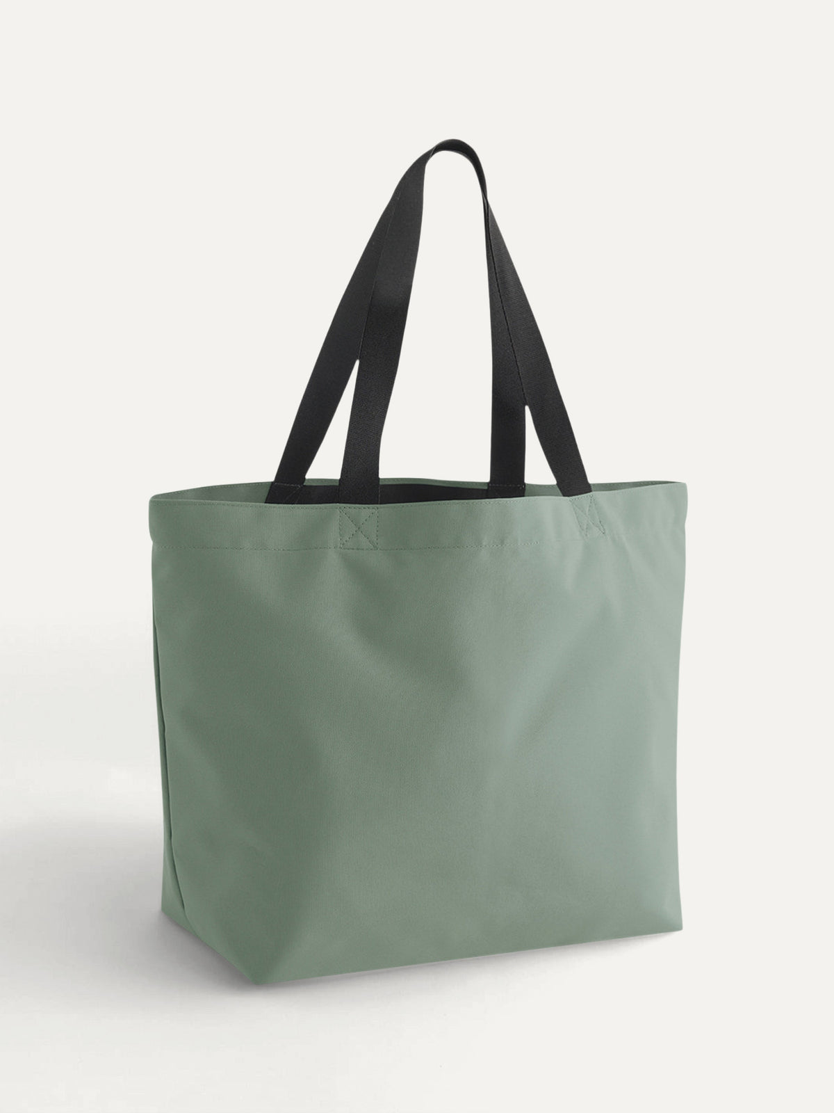 Essential Tote in Dusty Green, front view