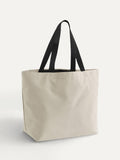 Essential Tote in Natural Stone, front view