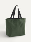 Essential Tote in Pine Green, front view