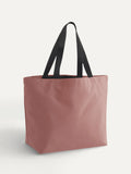 Essential Tote in Rose Pink, front view